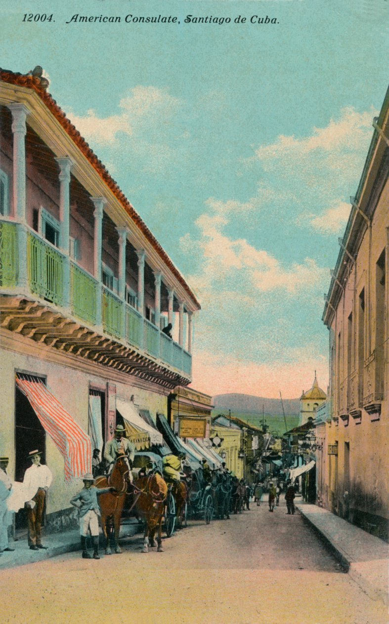 अमेरिकी वाणिज्य दूतावास, सैंटियागो डे क्यूबा, c1911 द्वारा हैरिस ब्रदर्स एंड कंपनी