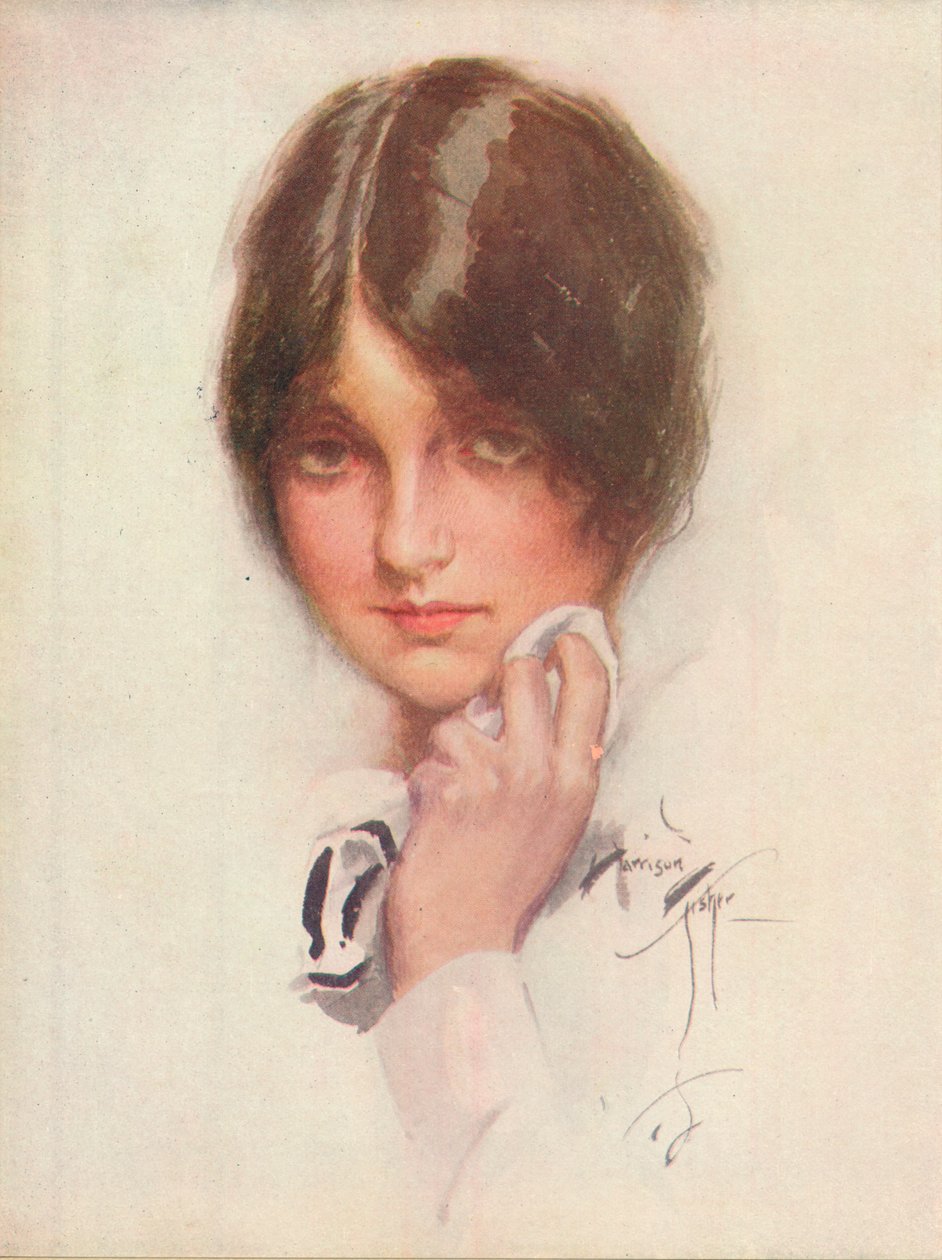 ए स्टडी, c1914, 1914 द्वारा हैरिसन फिशर