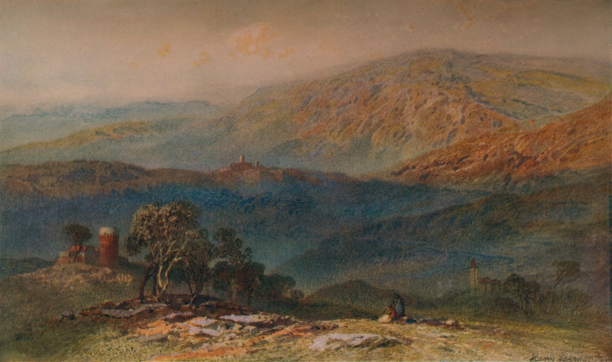 पोंट्रेमोली के पास, c1863 द्वारा हैरी जॉन जॉनसन