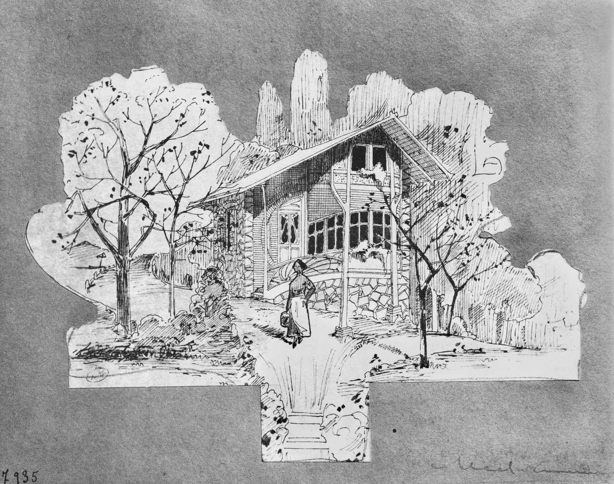 एक विला के लिए परियोजना, Maisonette द्वारा हेक्टर गुइमार्ड