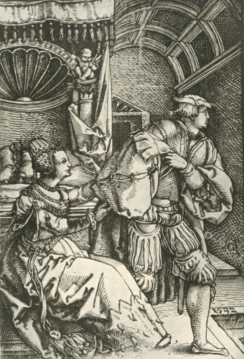 पोटीफ़र्स वाइफ से जोसेफ़ फ़्लेइंग, c1532, 1908। द्वारा हेनरिक एल्डेग्रेवर