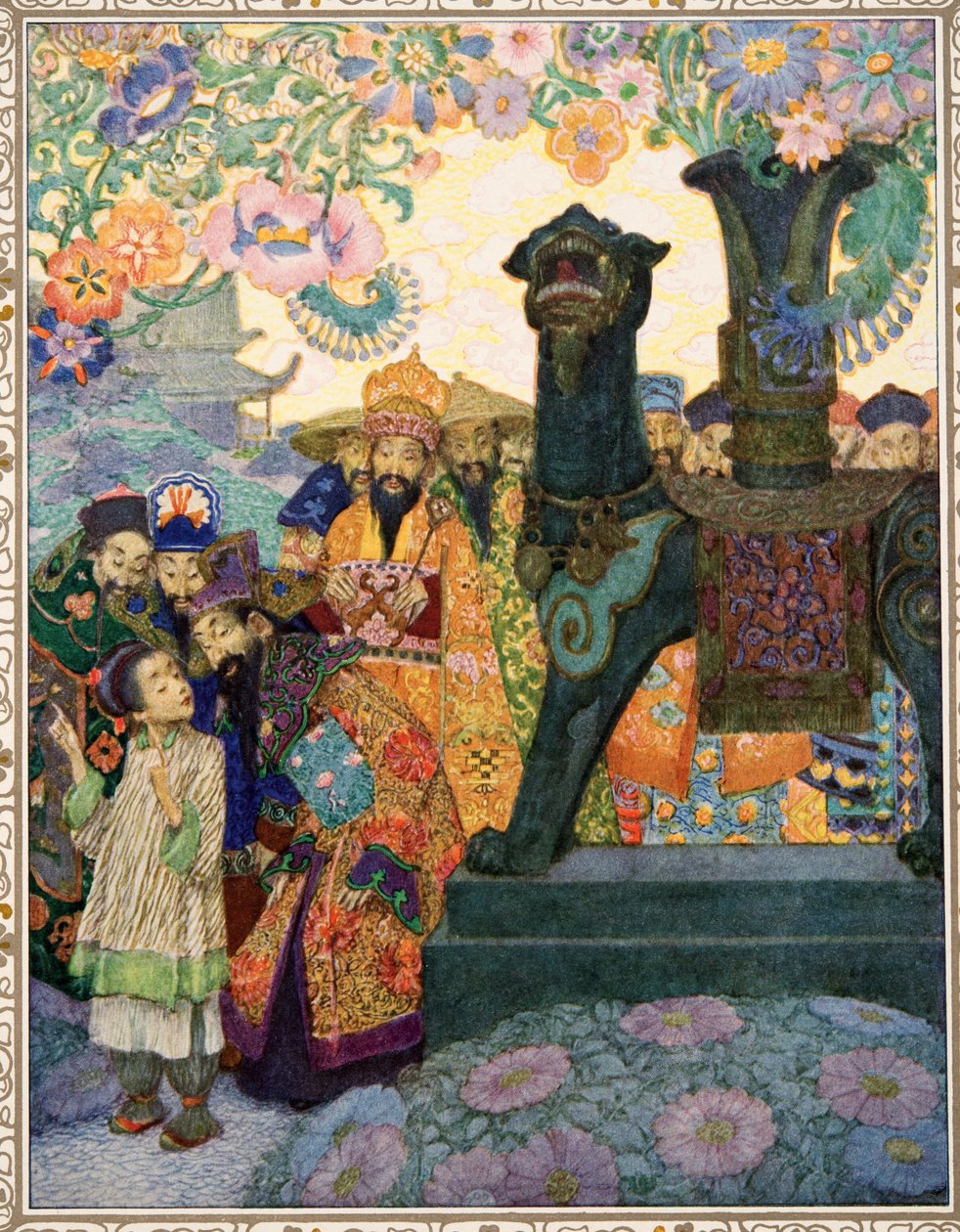 हंस क्रिश्चियन एंडरसन, पब द्वारा दास्तां से कोकिला। 1911 द्वारा हेनरिक और अर्बन लेफ़लर