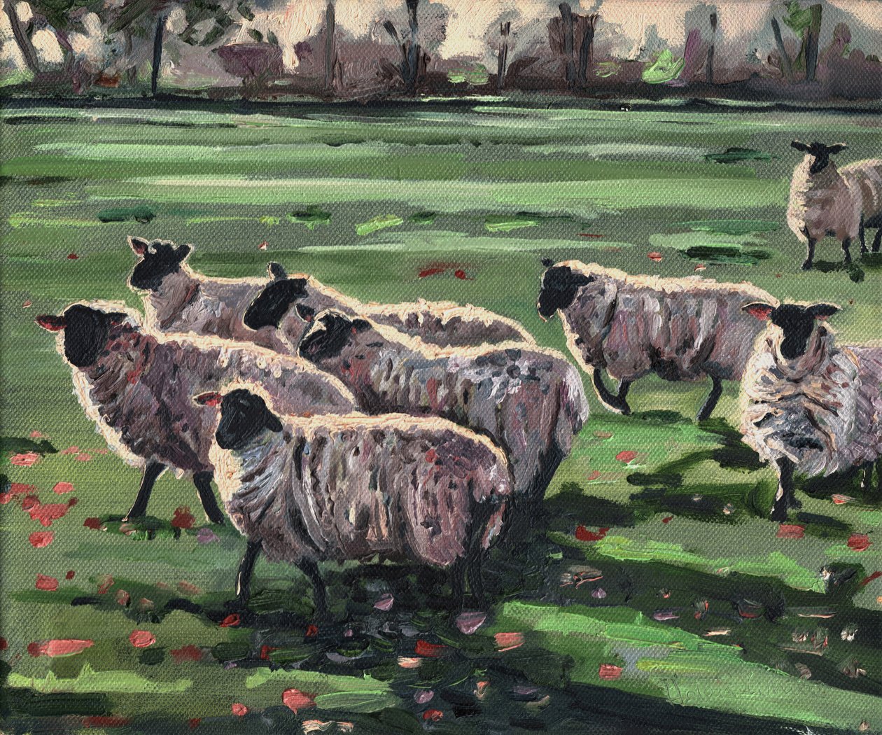 जिज्ञासु झुंड II, 2009, द्वारा हेलेन व्हाइट