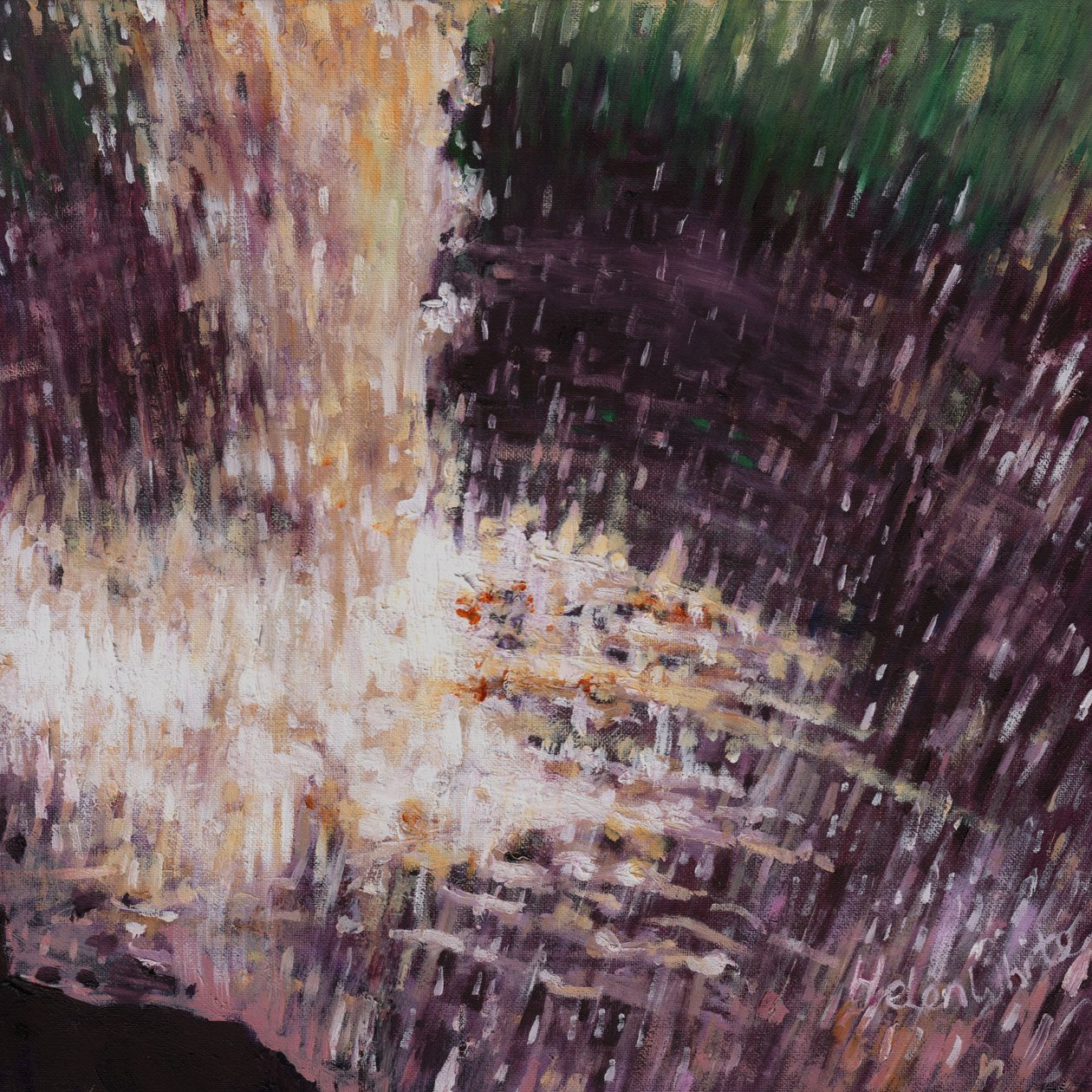 झरना II, 2016, द्वारा हेलेन व्हाइट