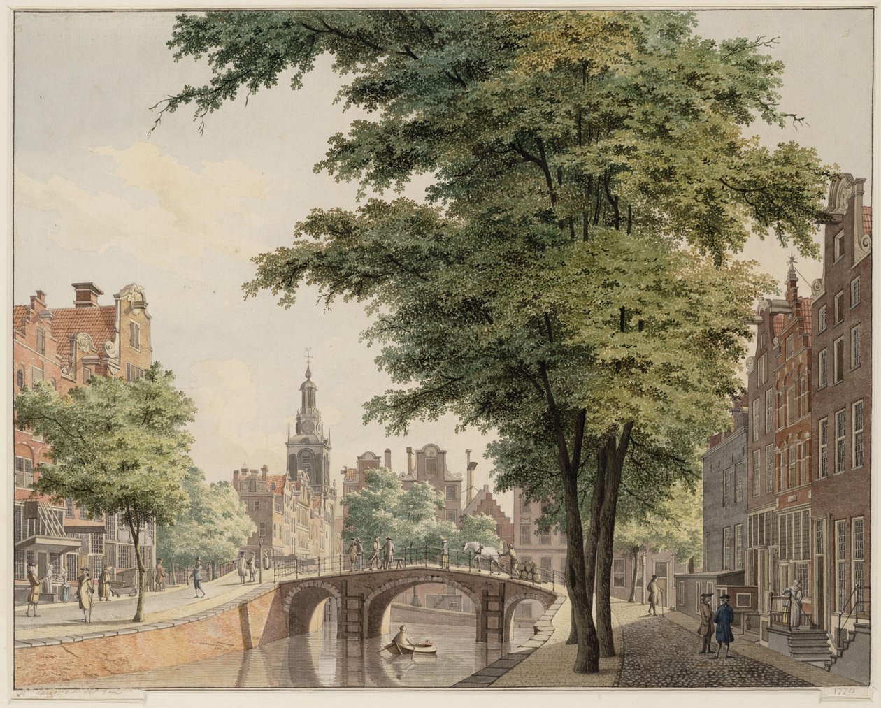 Leliegracht द्वारा हेंड्रिक कीन
