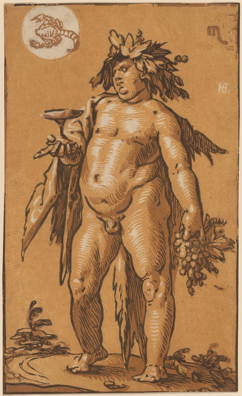 Bacchus द्वारा हेंड्रिक गोल्ट्जियस