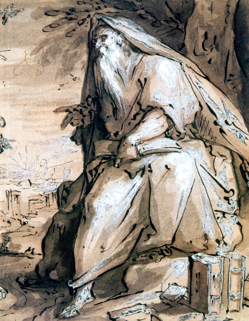 पैगंबर, c1600 द्वारा हेंड्रिक गोल्ट्जियस