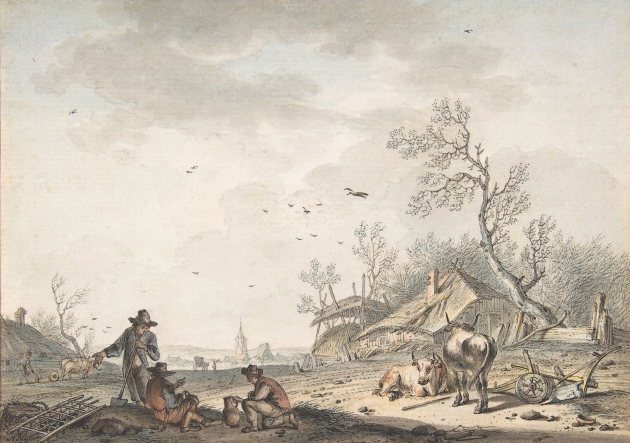 मार्च, 1772। द्वारा हेंड्रिक मीजेरो
