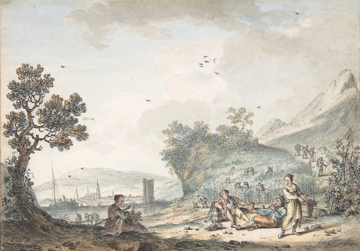 अक्टूबर, 1772। द्वारा हेंड्रिक मीजेरो