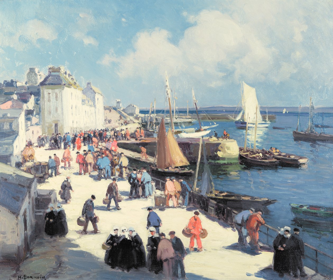 Douarnenez द्वारा हेनरी अल्फोंस बार्नइन