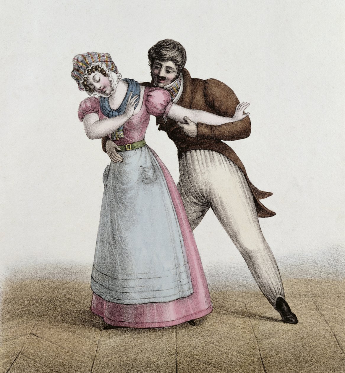 &39;द गुड एंड द बॉस गैलेंट&39;, c.1830 द्वारा हेनरी विलेन