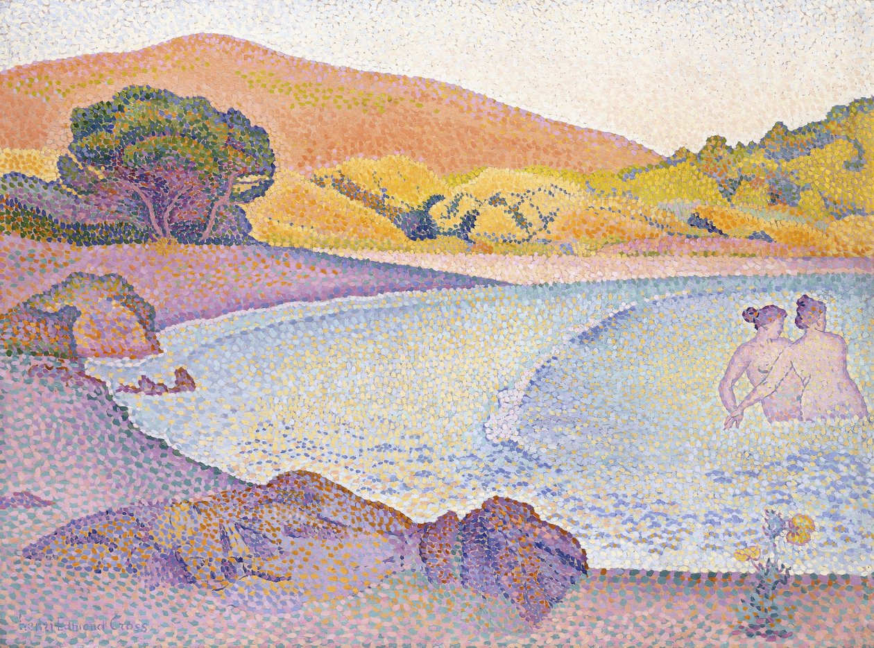 स्नानार्थी, c.1892-95 द्वारा हेनरी एडमंड क्रॉस