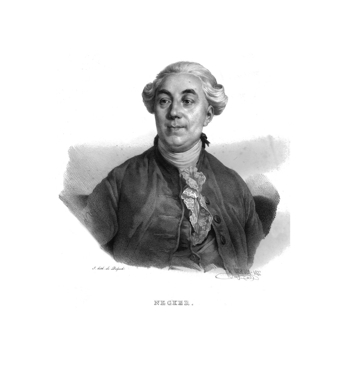 नेकर, जैक्स नेकर, 1822 द्वारा हेनरी ग्रेव्डन