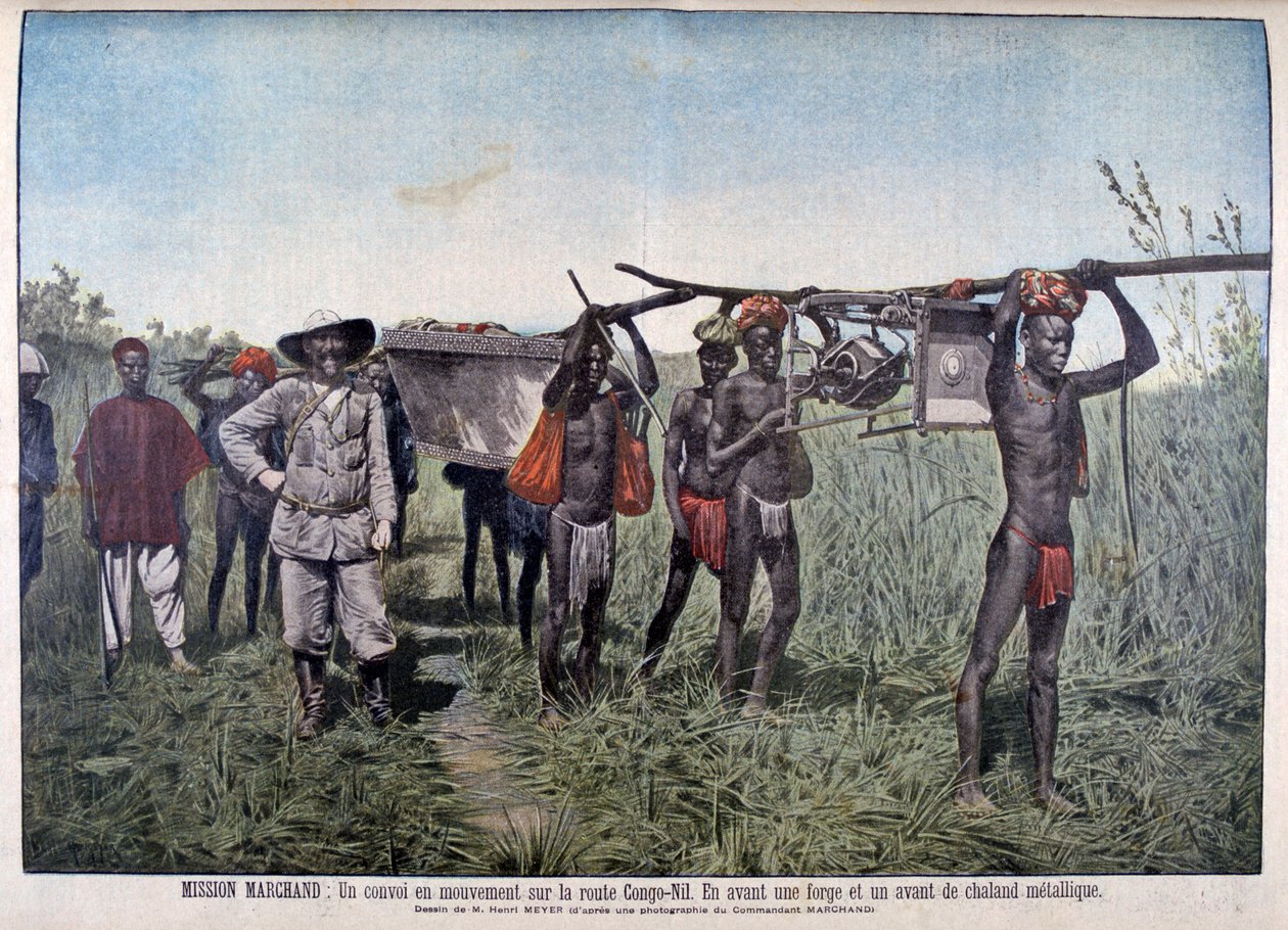 1898, 1899 में मारचंद मिशन पर एक काफिला द्वारा हेनरी मेयर