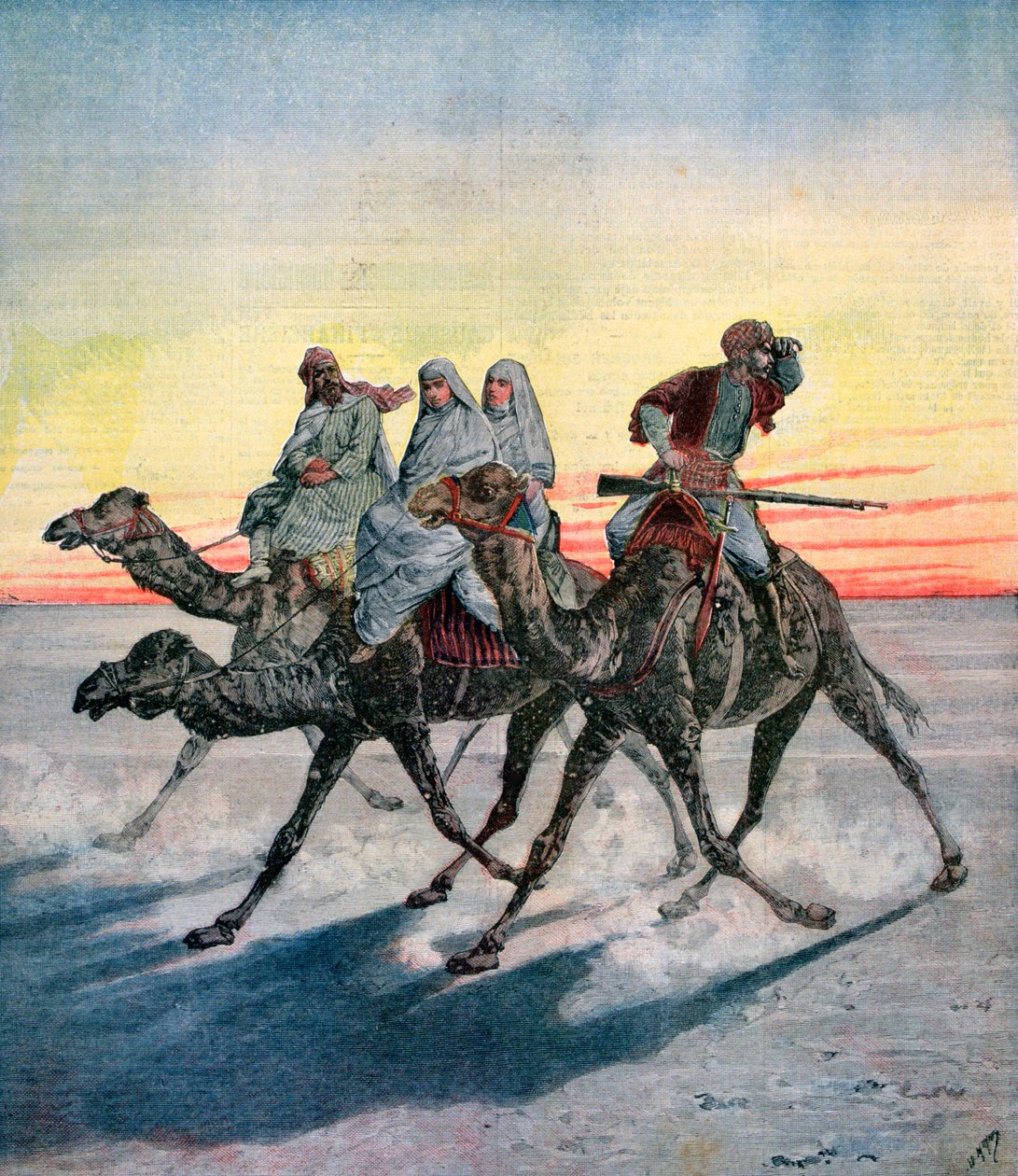 महदी, खरतौम, सूडान, 1892 के कैदियों से बच द्वारा हेनरी मेयर