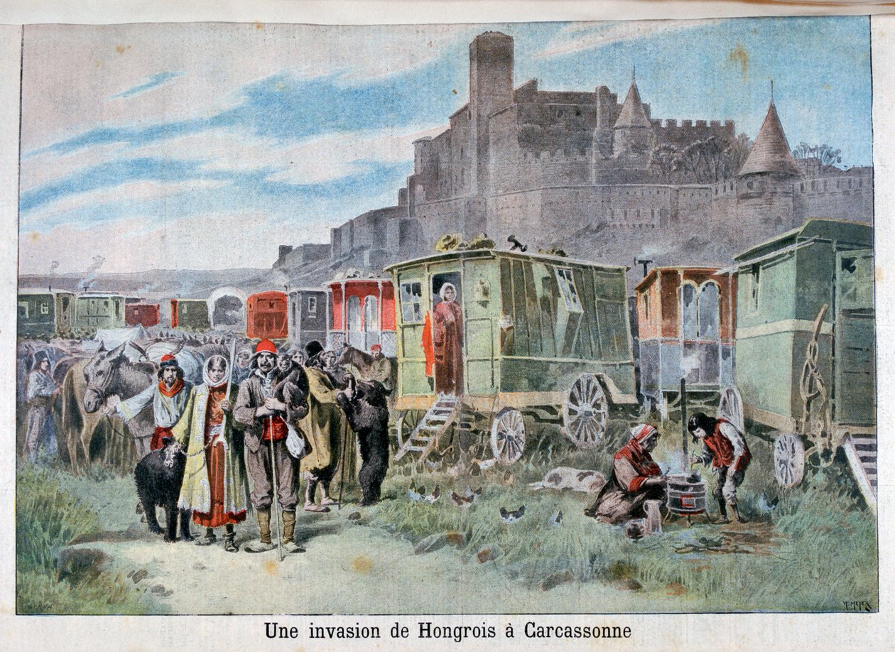 कारसेनसोन, फ्रांस, 1898 के बाहर हंगेरियाई जिप्सियां द्वारा हेनरी मेयर