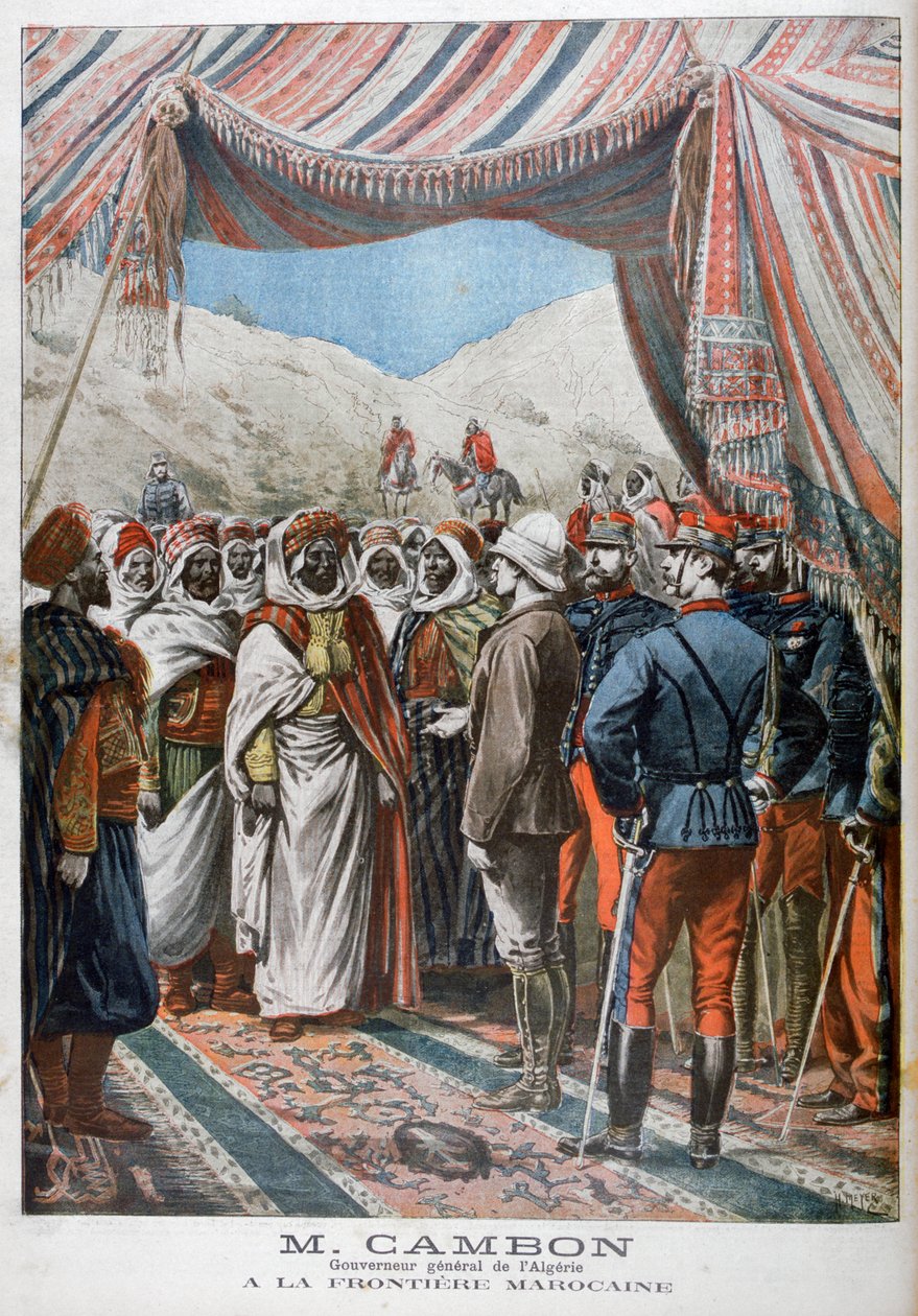 जूल्स कंबोन, अल्जीरिया के गवर्नर जनरल, 1897 द्वारा हेनरी मेयर