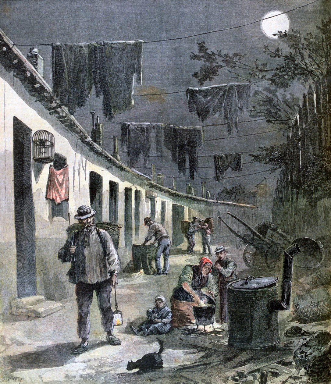 रैग एंड बोन मैन ऑफ पेरिस, 1892 द्वारा हेनरी मेयर