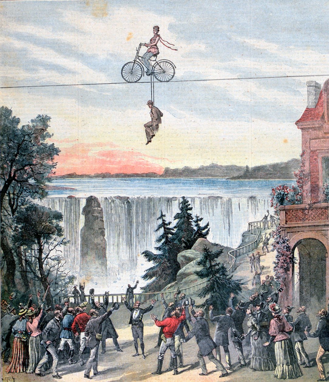 गेयटी थियेटर, नियाग्रा फॉल्स, 1892 द्वारा हेनरी मेयर