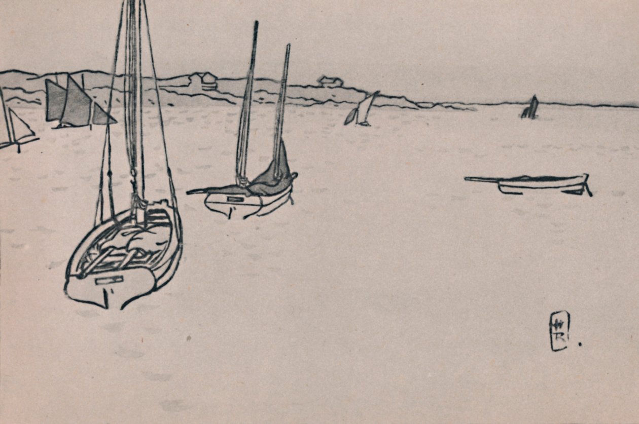 ब्रेटन लैंडस्केप, c.1900s, 1946 द्वारा हेनरी रिवेर