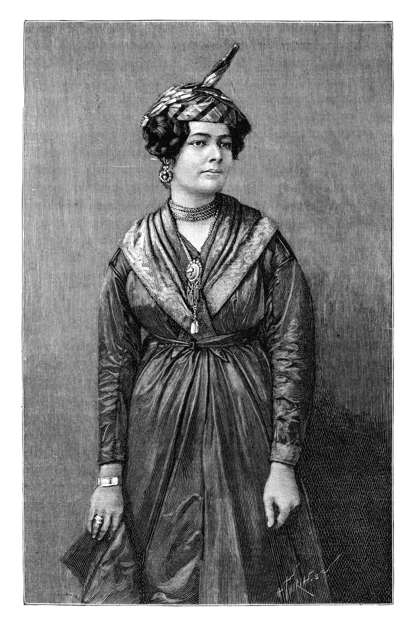 एक मार्टीनिक क्रेओल महिला, c1890 द्वारा हेनरी थिरिअत
