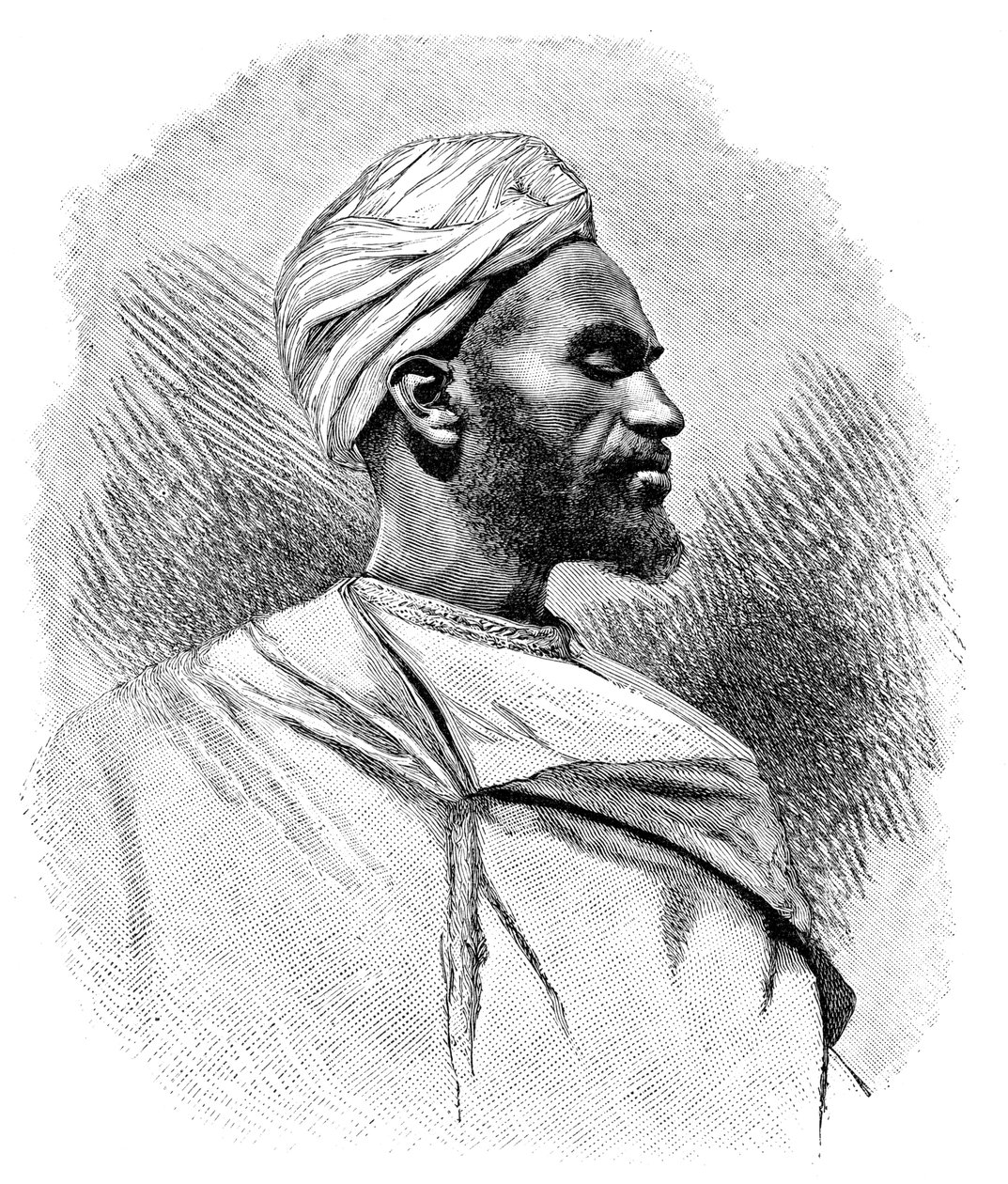 एक अरब ऊंट चालक, उत्तरी अफ्रीका, 1895। द्वारा हेनरी थिरिअत