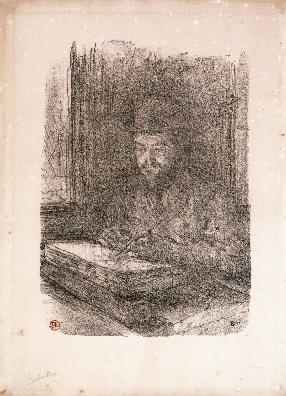ले बॉन ग्रेवुर, एडोल्फ अल्बर्ट, 1898 द्वारा हेनरी डे टूलूस लॉटरेक