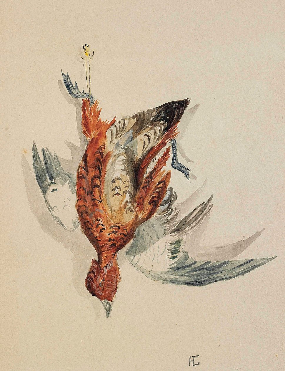 लाल नदी, c.1877-80 द्वारा हेनरी डे टूलूस लॉटरेक
