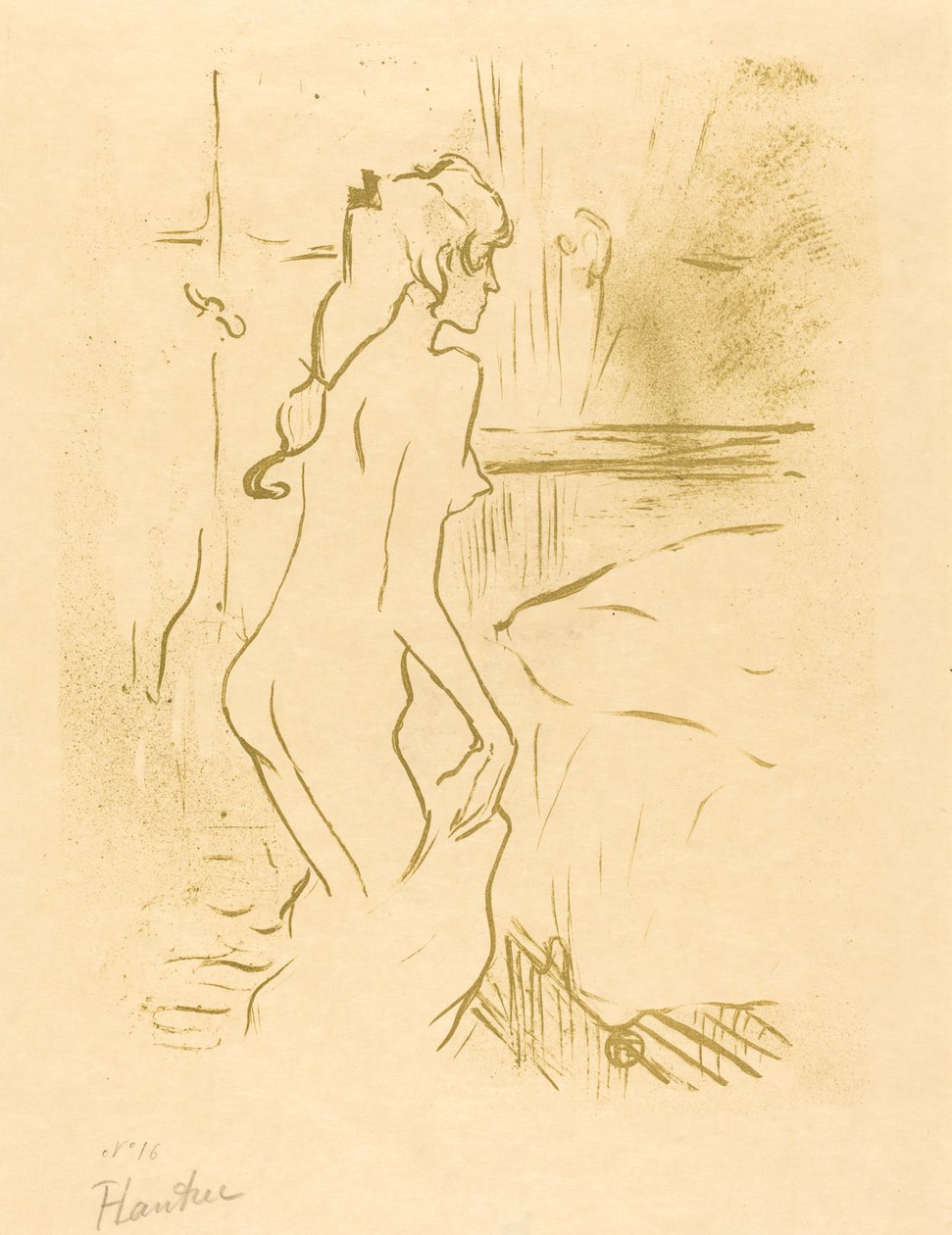 एक महिला का अध्ययन (Etude de femme) द्वारा हेनरी डे टूलूस लॉटरेक
