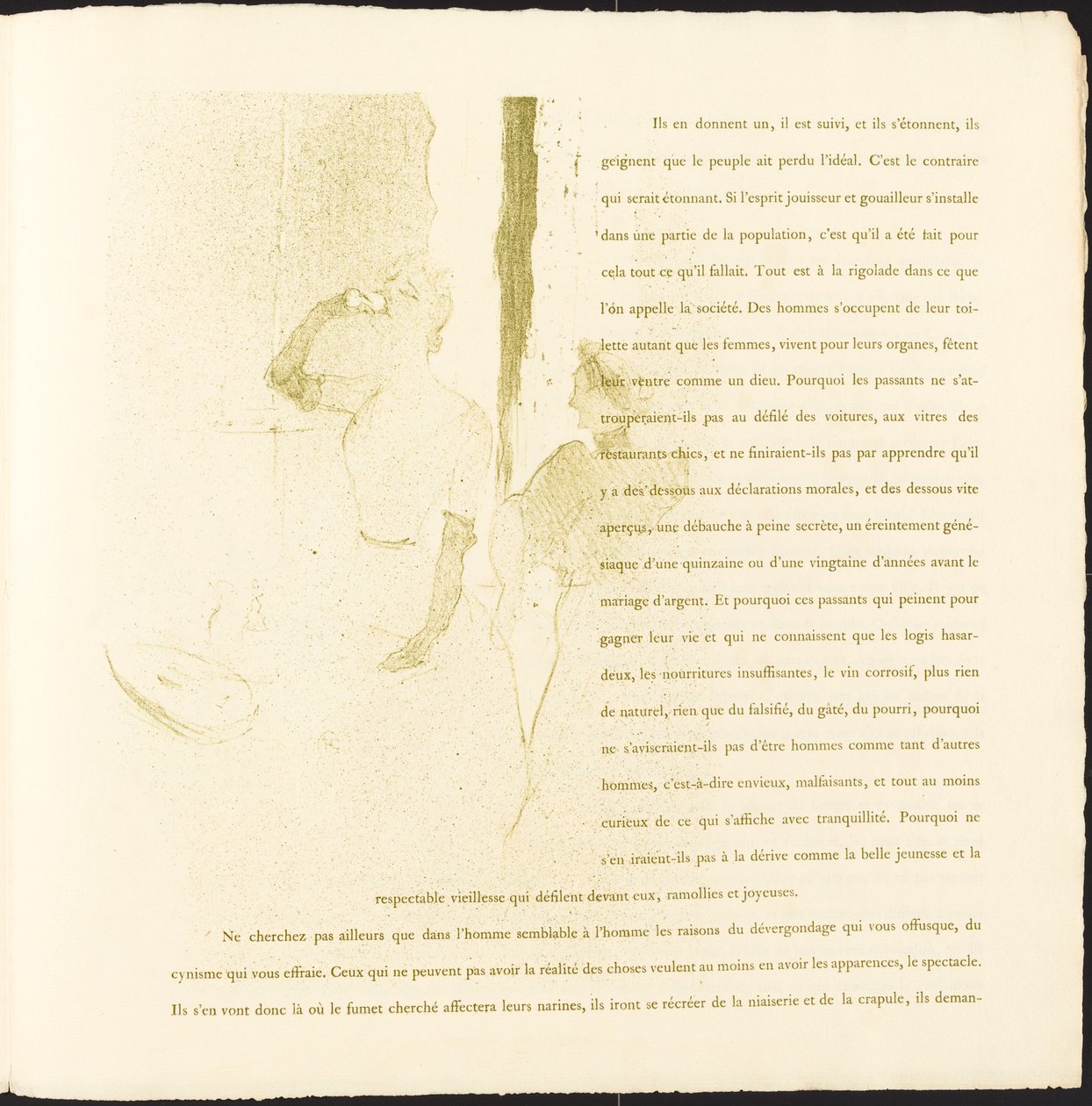 यवेटे गिल्बर्ट, 1894। द्वारा हेनरी डे टूलूस लॉटरेक