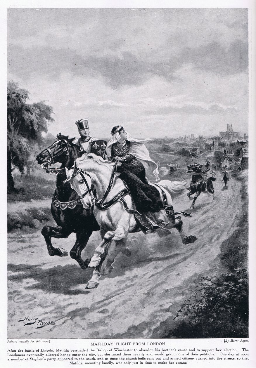 लंदन से मटिल्डा की उड़ान, 1920 की द्वारा हेनरी ए। पायने