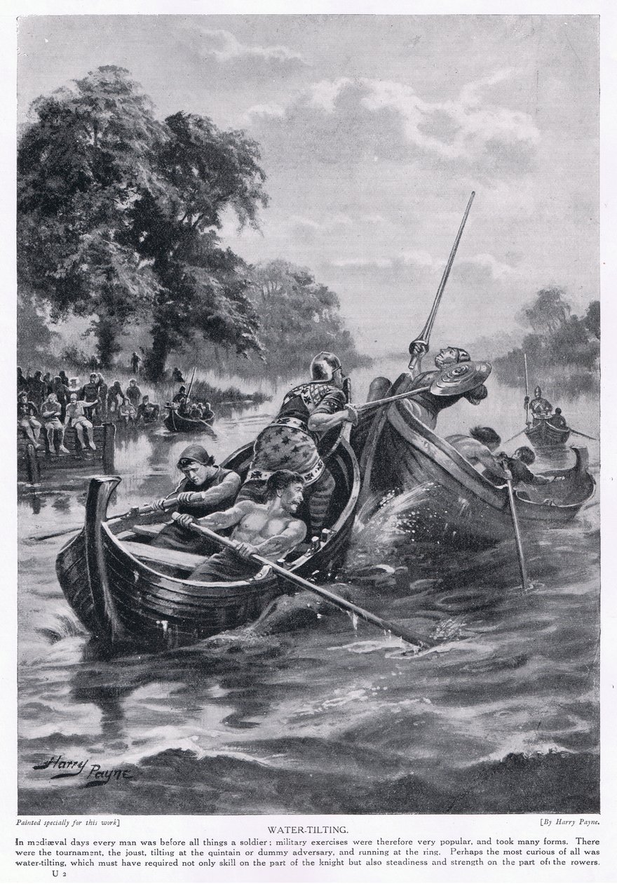 वाटर टिल्टिंग, 1920 द्वारा हेनरी ए। पायने