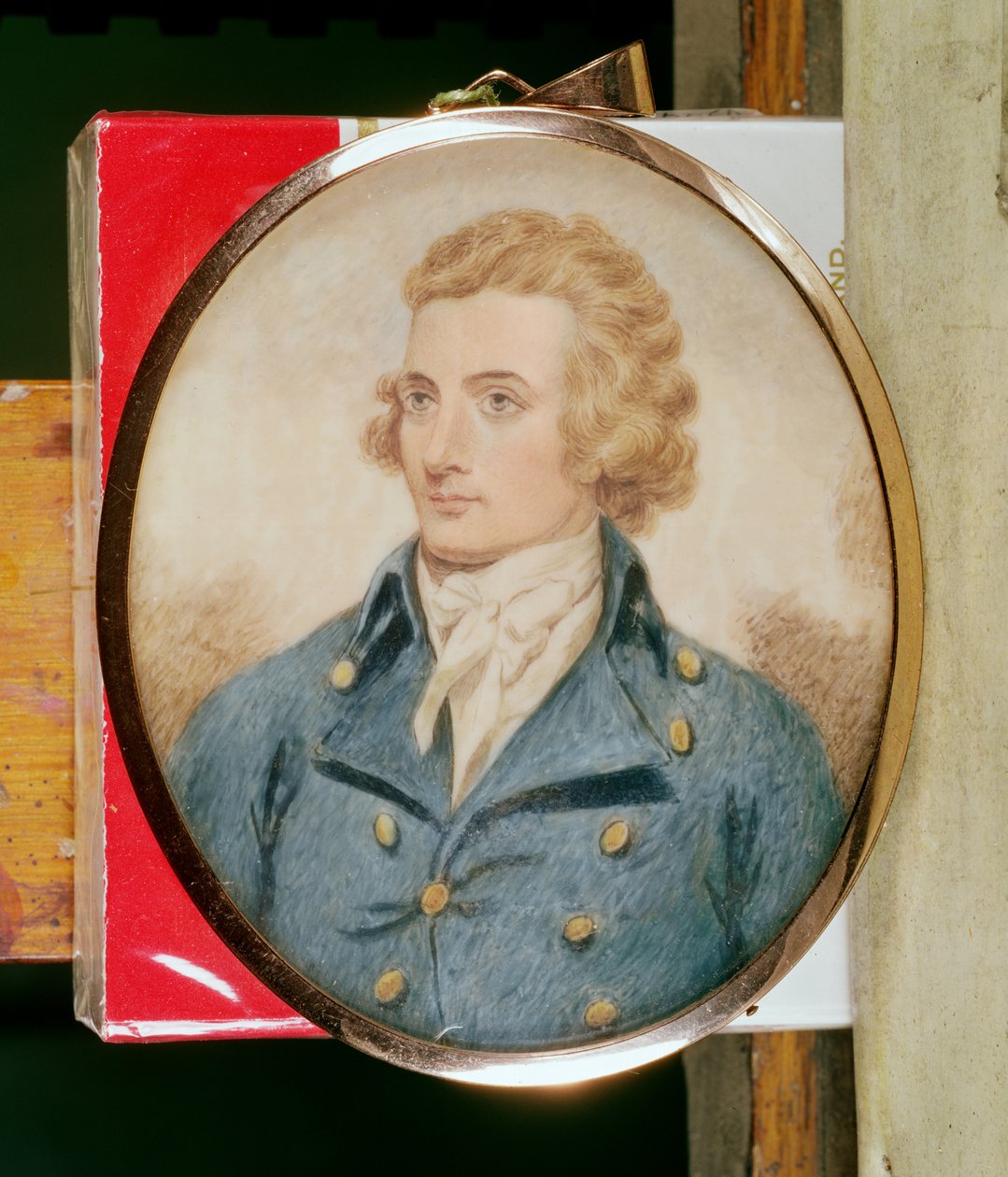 मुंगो पार्क का पोर्ट्रेट (1774-1806) c.1797 (ivory पर wc और bodycolour) द्वारा हेनरी एड्रिज