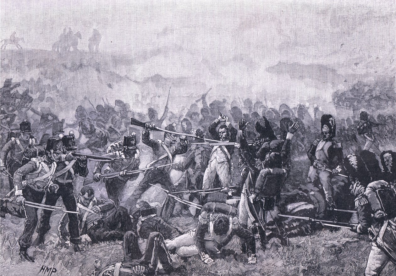 वाटरलू ई। 1815 की लड़ाई द्वारा हेनरी मैरियट पगेट