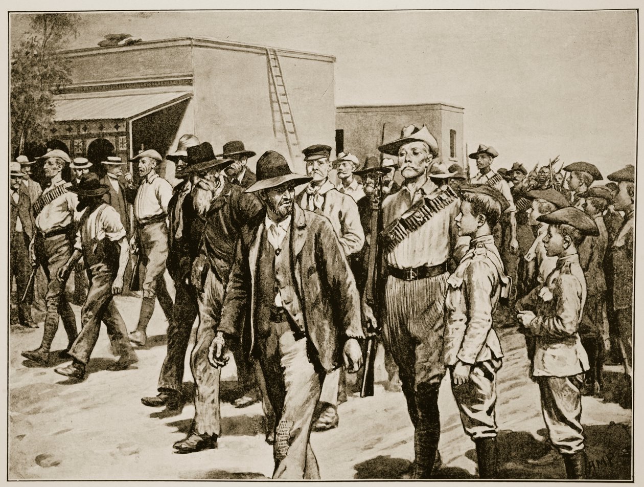 मफेकिंग पर आखिरी हमला: बीएसए पुलिस ने मेजर एफडी बिली द्वारा आपूर्ति की गई सामग्री से बोअर कैदियों को जेल तक पहुंचाया, &39;मॉर्निंग पोस्ट&39; के विशेष संवाददाता द्वारा हेनरी मैरियट पगेट