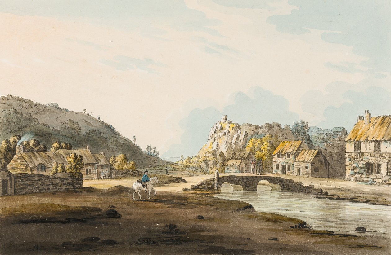 टॉल्केन ब्रिज [न्यूलिन], c.1804 (कागज पर wc) द्वारा हेनरी पेंड्रिव्स ट्रेमेन्हेरे