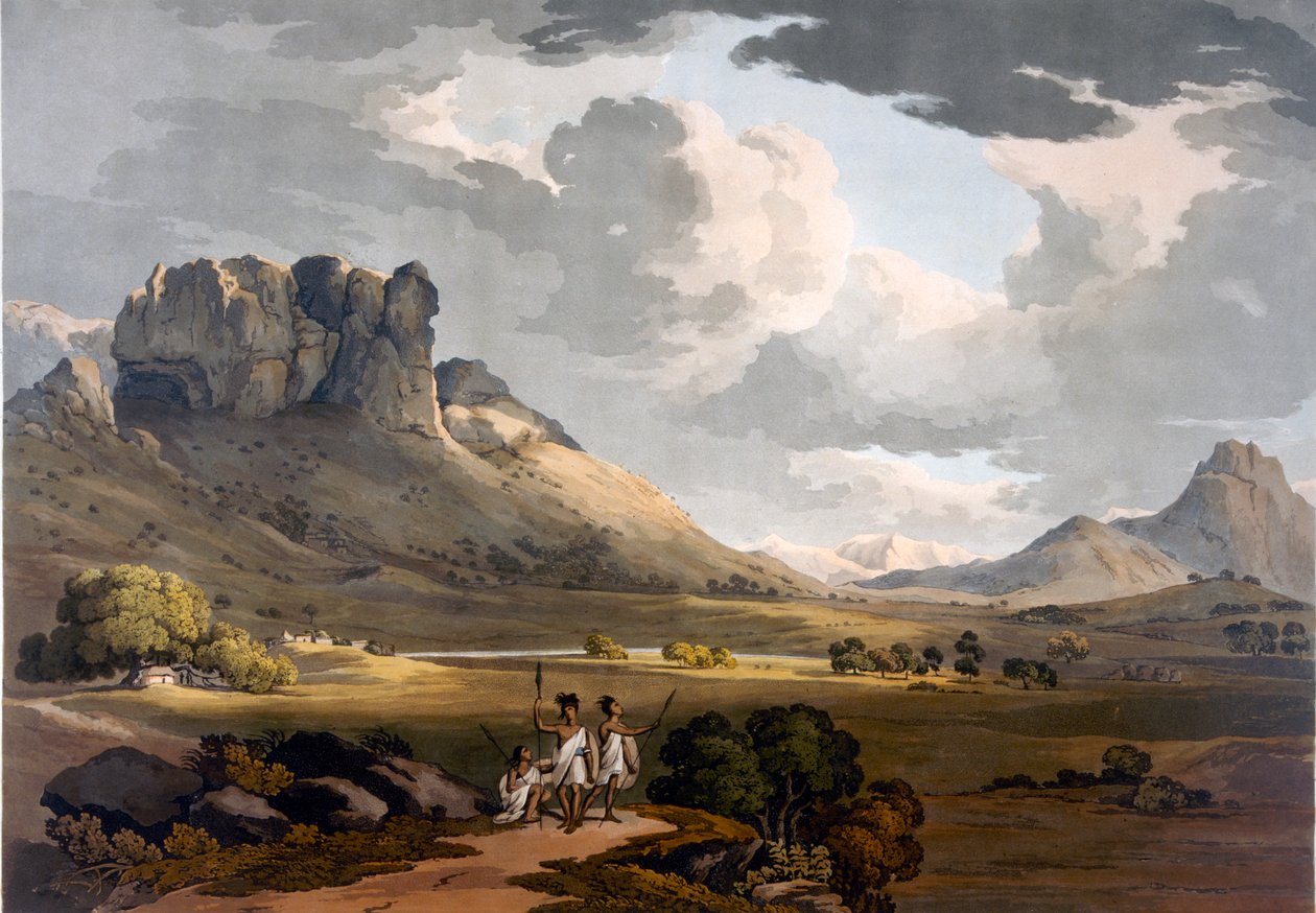 द वेल ऑफ़ कैलाट, इथियोपिया, c.1800 द्वारा हेनरी साल्ट