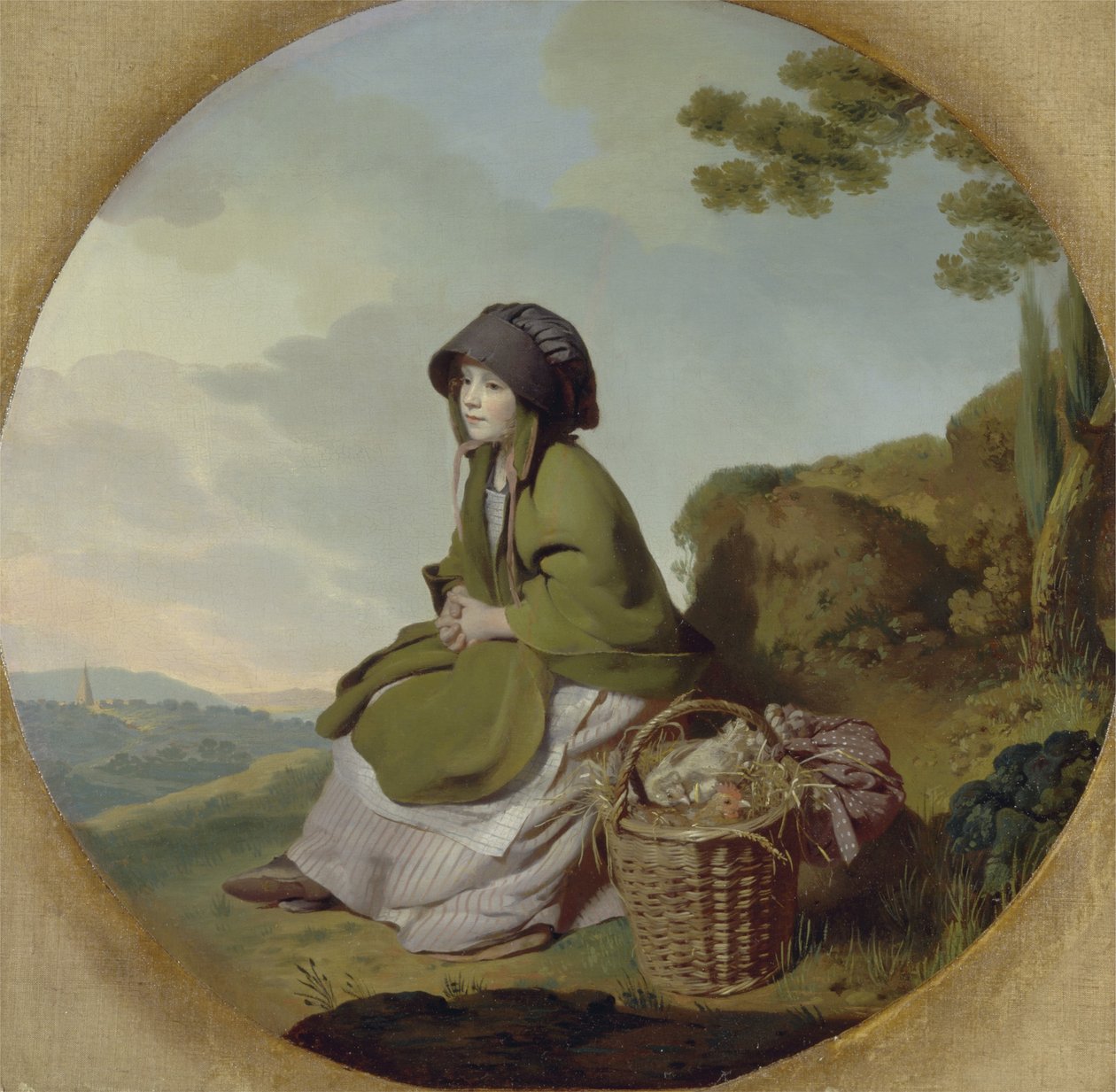 मार्केट गर्ल (द सिल्वर एज) c.1776-77 द्वारा हेनरी वाल्टन