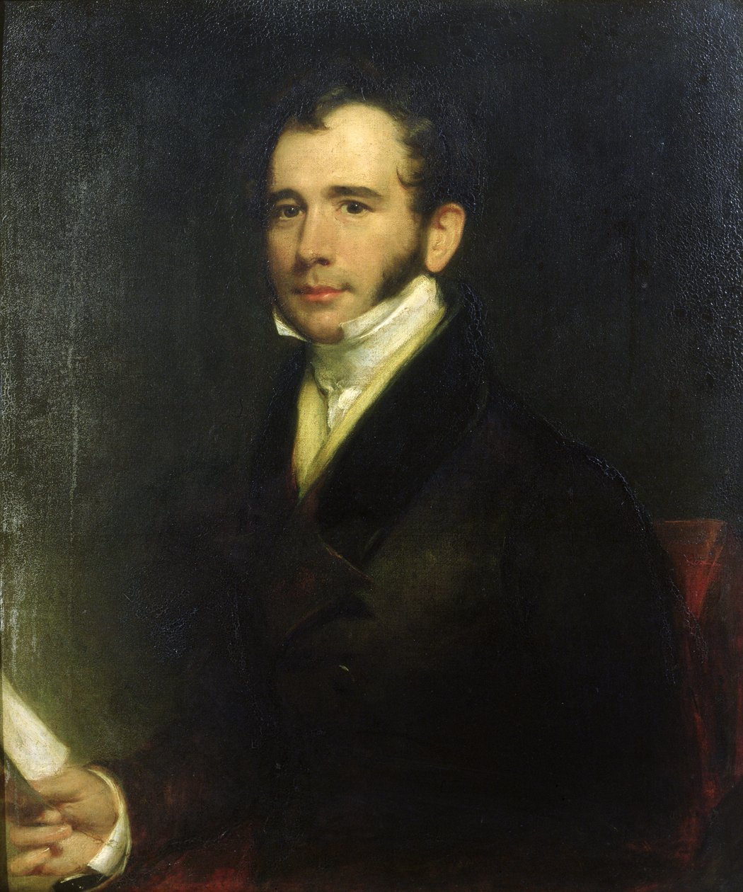 विलियम थॉमस ब्रांदे का पोर्ट्रेट (1788-1866) 1830 द्वारा हेनरी विलियम पिकर्सगिल