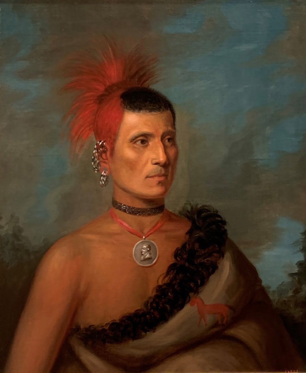 Pes-Ke-Le-Cha-Co, 1832-33.  द्वारा हेनरी इनमान