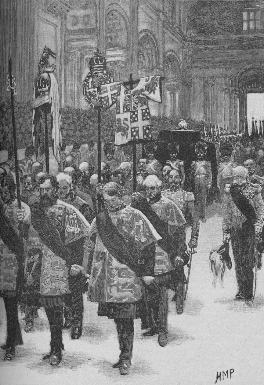 द बर्निंग ऑफ वेलिंगटन, c1890 द्वारा हेनरी मैरियट पगेट