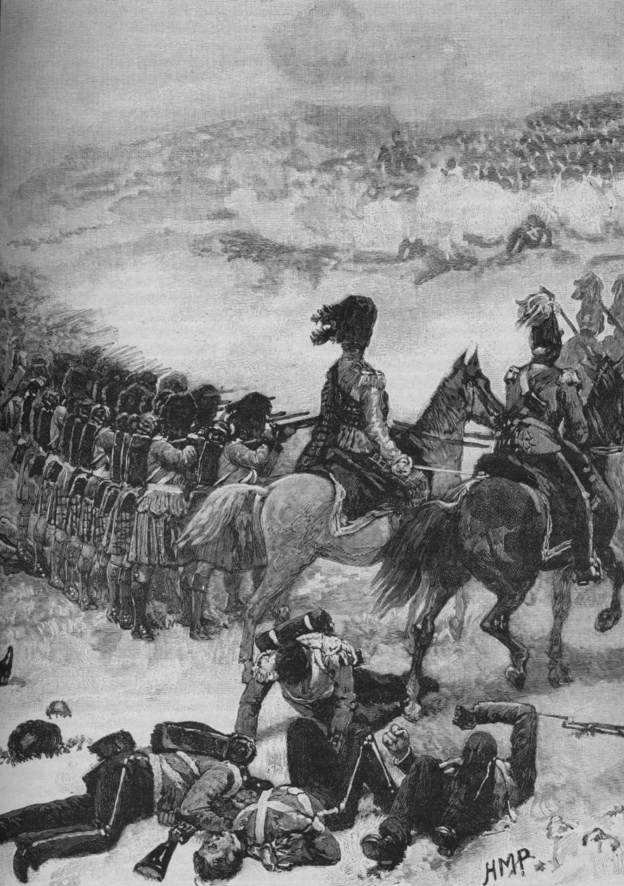 अल्मा में हाइलैंडर्स, c1890 द्वारा हेनरी मैरियट पगेट