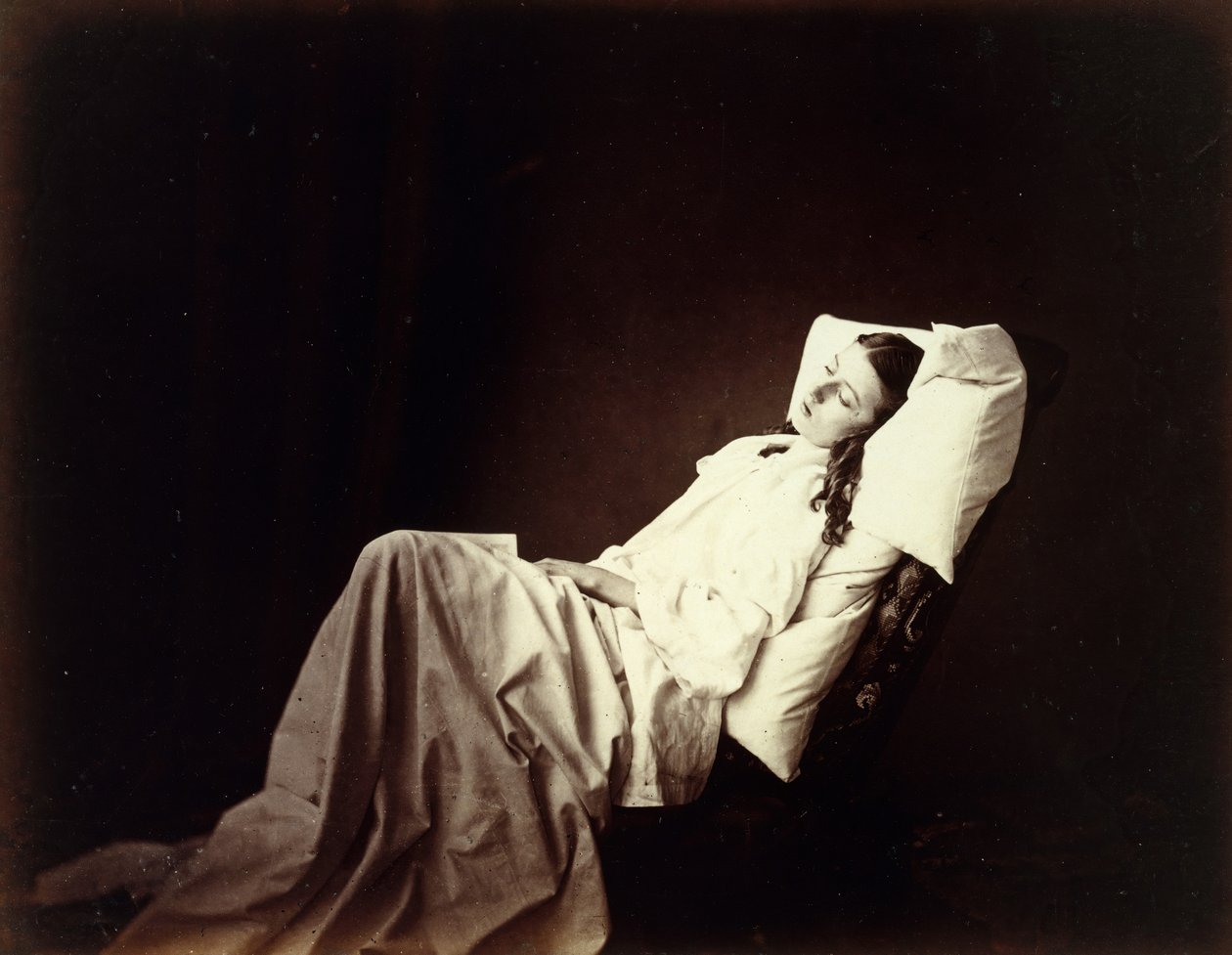 शी नेवर टोल्ड हिअर लव, 1857। द्वारा हेनरी पीच रॉबिन्सन