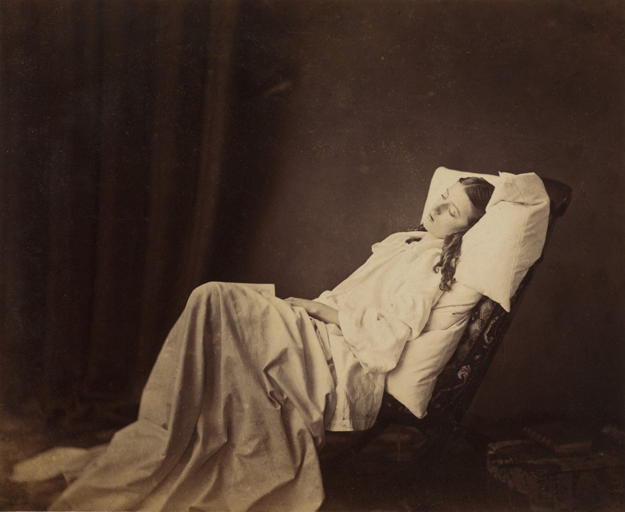 शी नेवर टोल्ड हिअर लव, 1857। द्वारा हेनरी पीच रॉबिन्सन