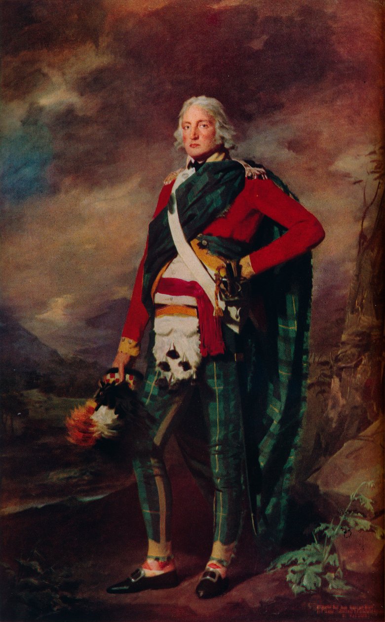 सर जॉन सिनक्लेयर 1754-1835, एल्बस्टर का पहला बैरोनेट, c1794 द्वारा हेनरी रायबर्न