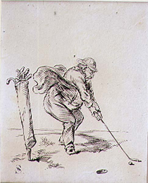 अंतिम स्ट्रोक, 'ग्राफिक' पत्रिका, पब से चित्रण। c.1870 (लिथो) द्वारा हेनरी सैंडरिकॉक