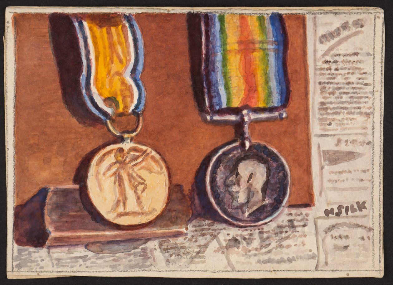 स्क्वीक और विल्फ्रेड, c.1930 द्वारा हेनरी सिल्क