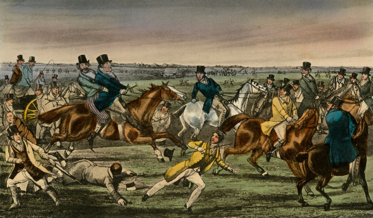मिस्टर जोर्रॉक्स ने न्यू एंट्री बेटिंग-रिंग, 1838 में अपनी एंट्री की द्वारा हेनरी थॉमस अल्केन