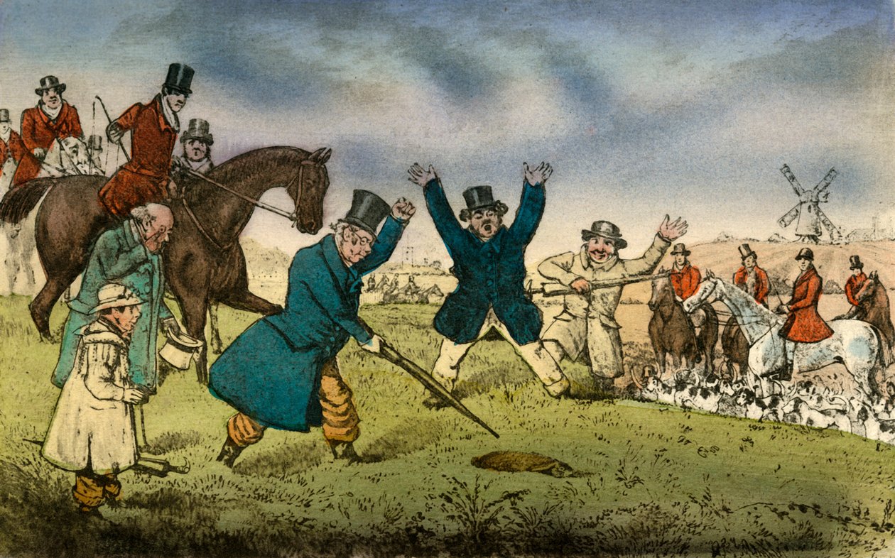 ओल्ड टॉम, द वेटरन हरे और उनके अनुभव, 1838 द्वारा हेनरी थॉमस अल्केन