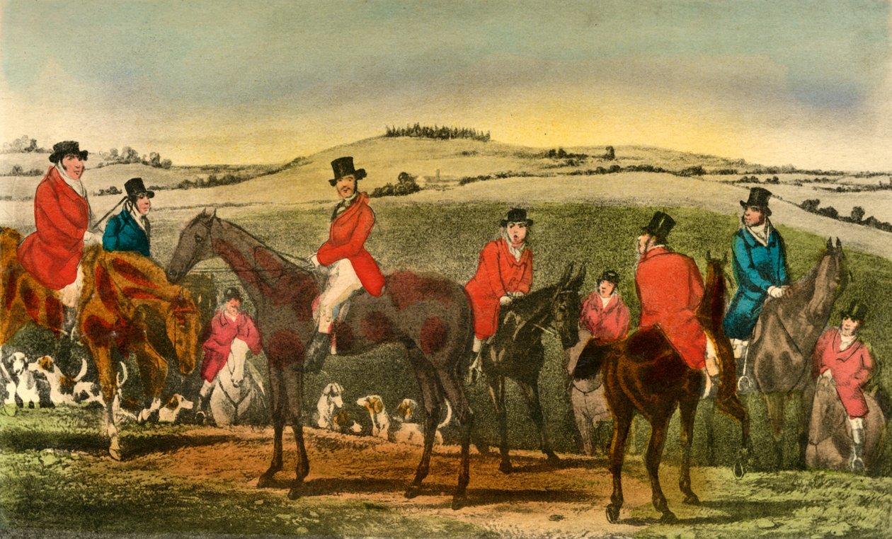 स्वेल की उपस्थिति सरे हंट, 1838 को चकित करती है द्वारा हेनरी थॉमस अल्केन